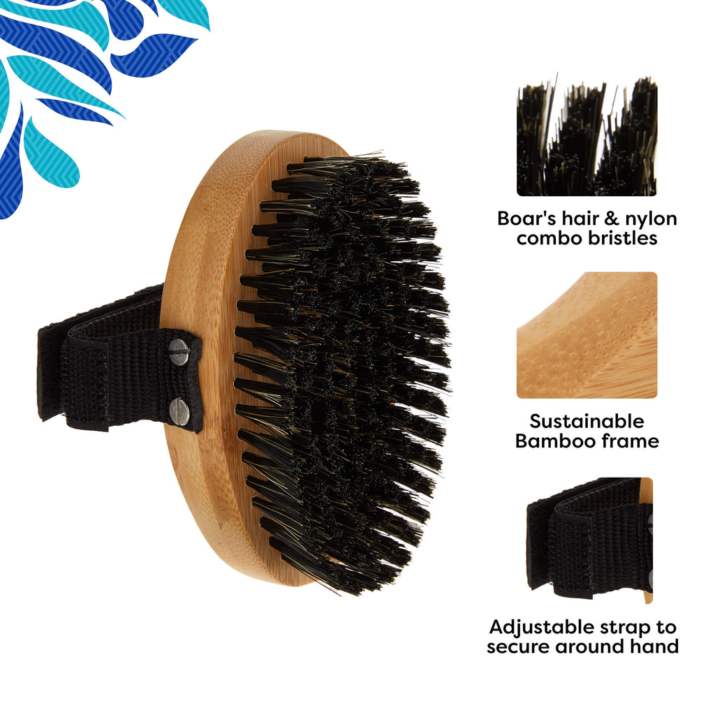 Bamboo Hand Hairbrush