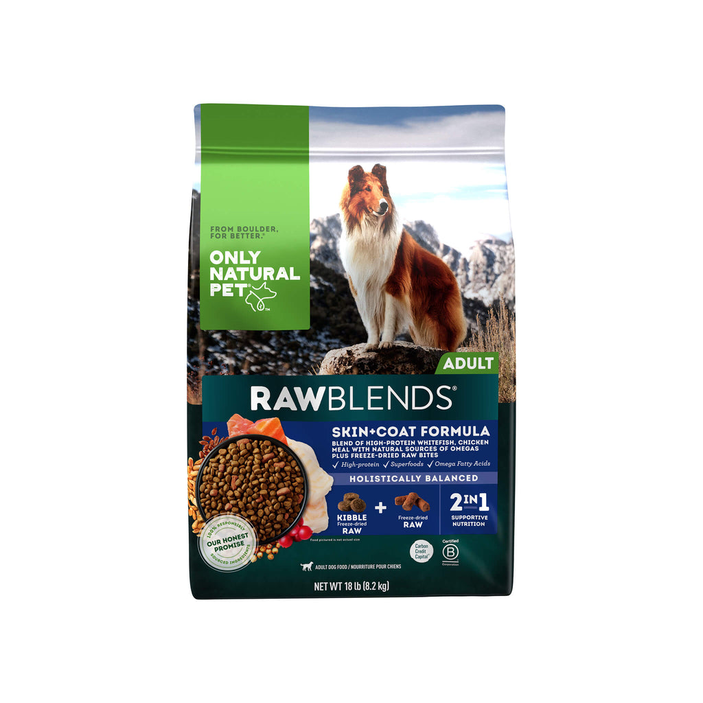 Raw Blends Skin Coat Formula Dog Food Only Natural Pet