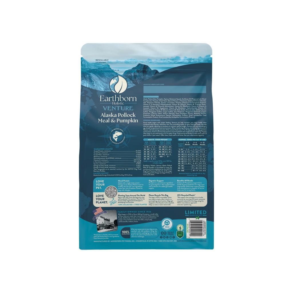 Earthborn limited outlet ingredient dog food