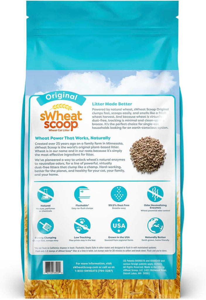 Swheat Scoop Natural Wheat Litter | Only Natural Pet