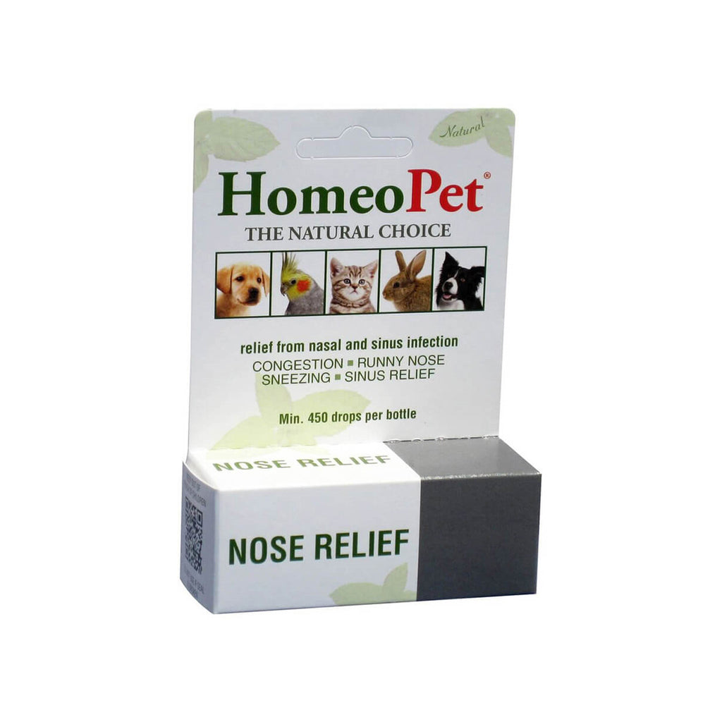 Homeopet feline hot sale nose relief reviews