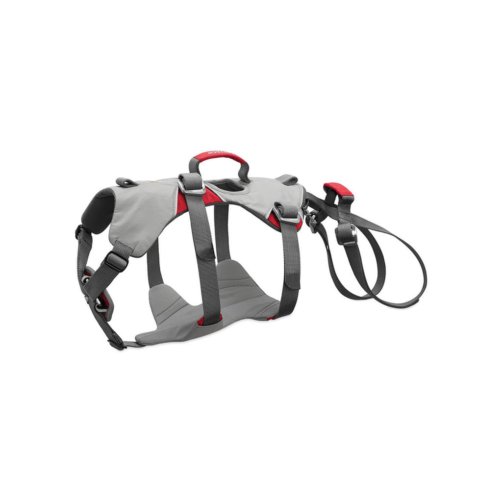 Ruffwear DoubleBack Cloudburst Gray Dog Harness Only Natural