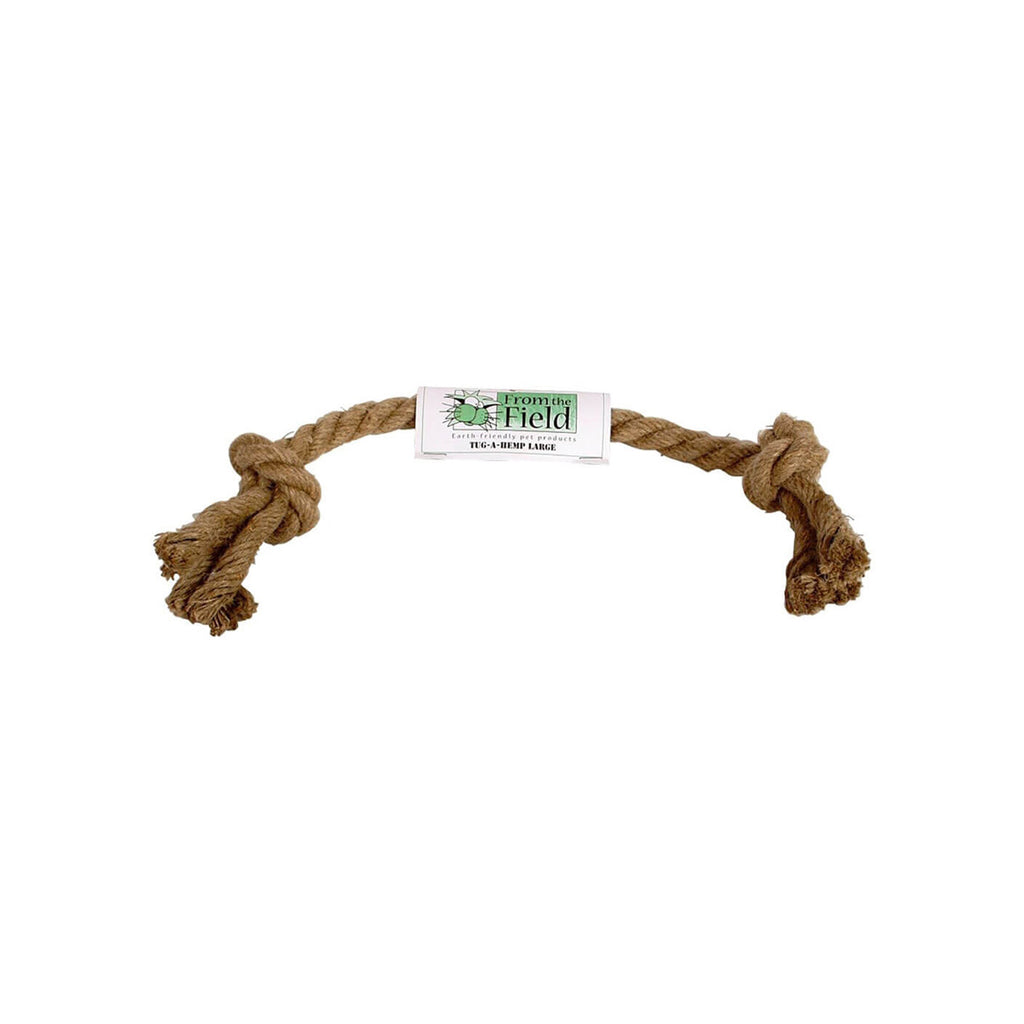 Extra Large Rope Dog Toy, Hemp, Eco Friendly