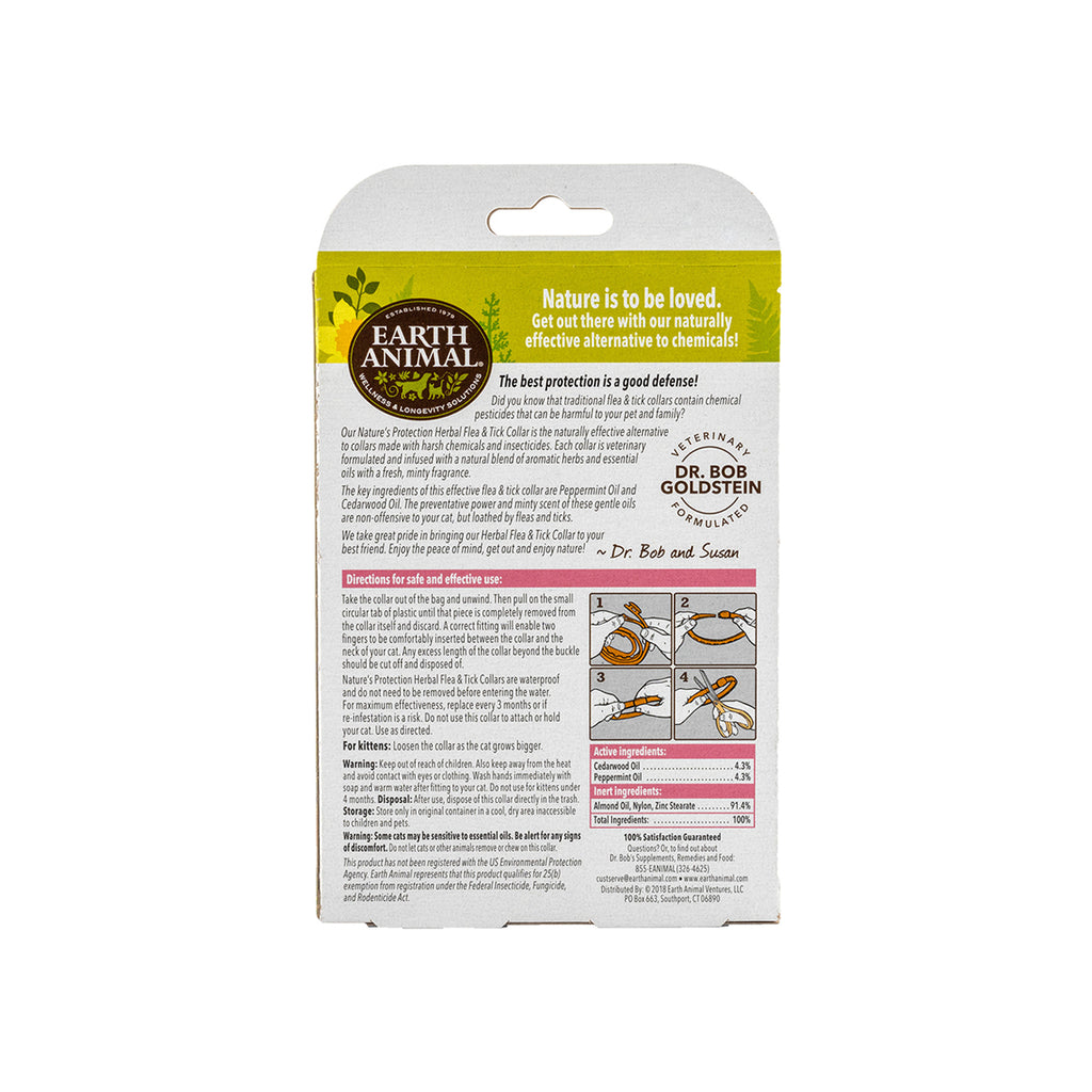 Earth animal flea and tick collar hotsell