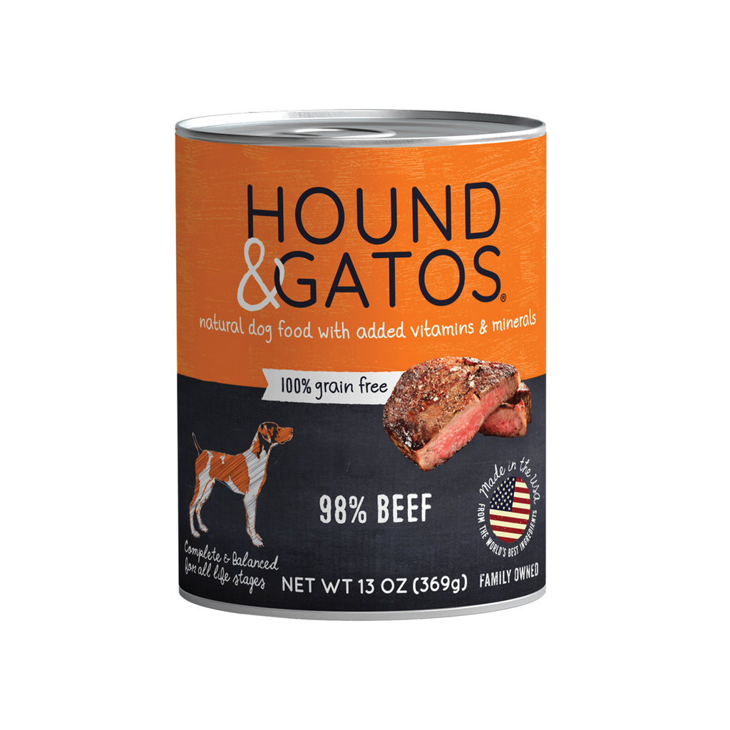 Hound Gatos Canned Dog Food Only Natural Pet