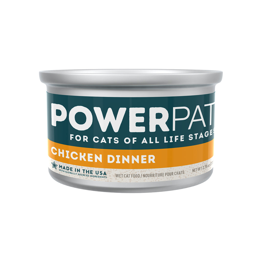 PowerPate Grain Free Chicken Wet Cat Food Only Natural Pet