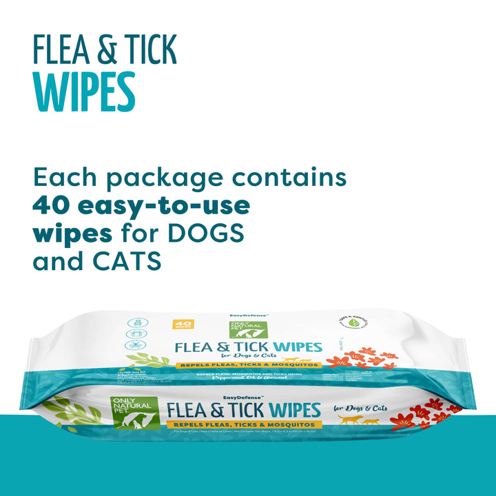 Only Natural Pet EasyDefense Flea & Tick Shampoo for Dogs & Cats