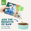 Only Natural Pet Raw Toppers Skin & Coat Formula Raw Benefits