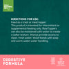 Only Natural Pet Raw Toppers Digestive Formula Directions