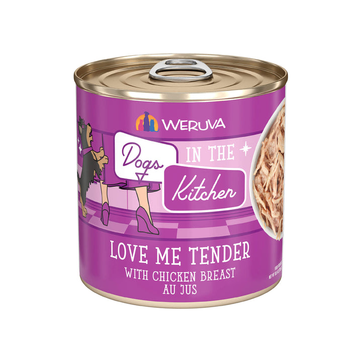 Love Me Tender with Chicken Breast Au Jus