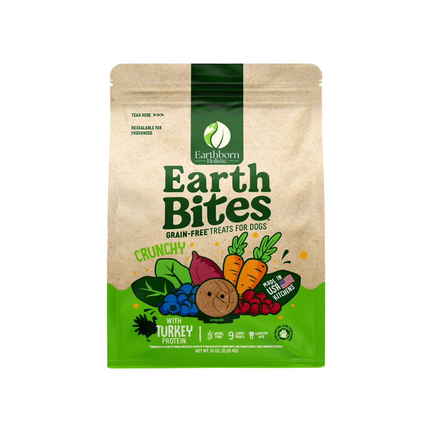 Earthborn Holistic EarthBites Grain Free Dog Treats Only Natural Pet