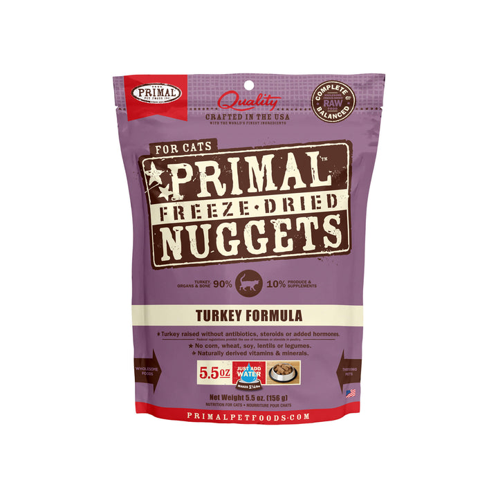 Primal freeze dried quail fashion