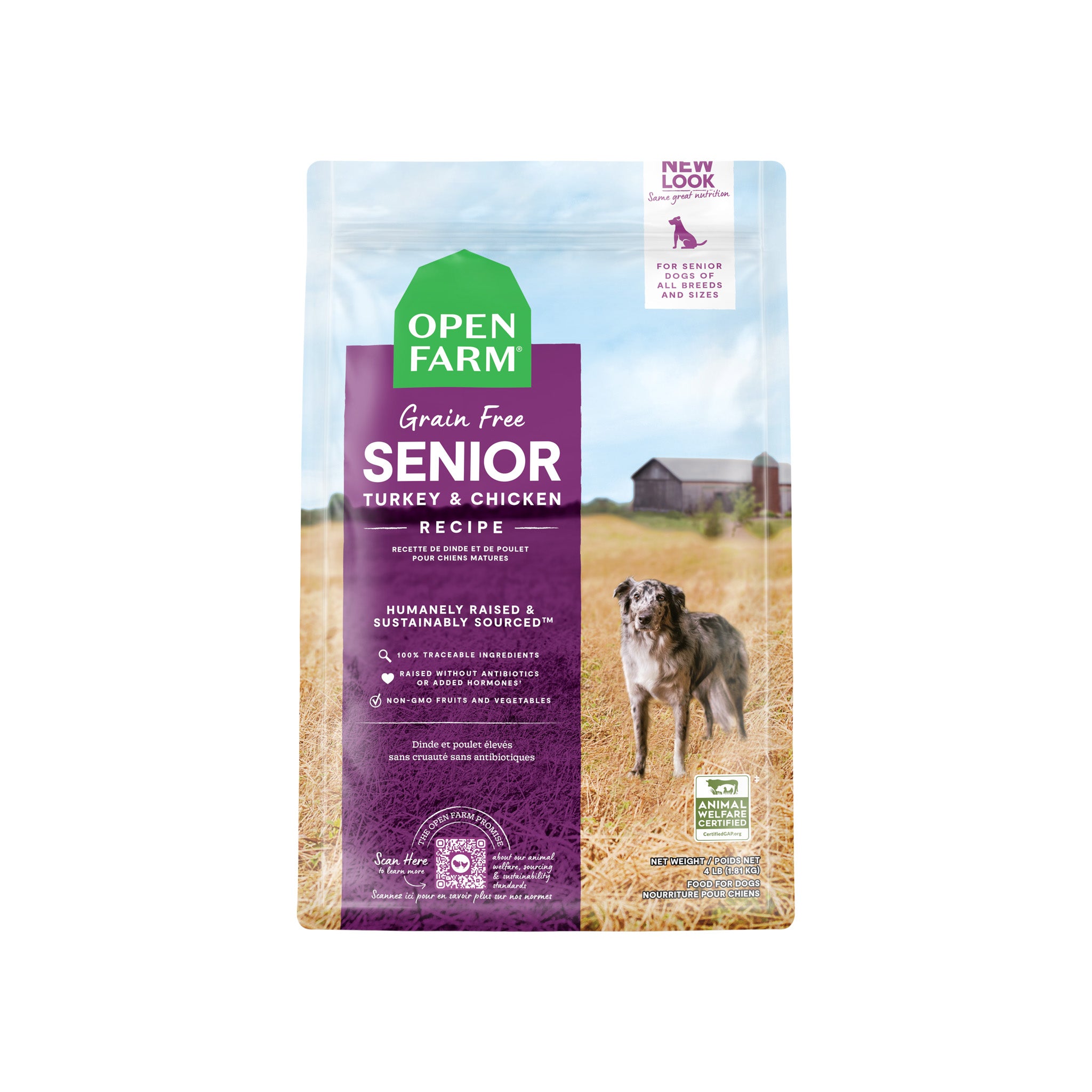 Open Farm Grain Free Senior Dog Dry Food Only Natural Pet