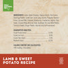 Only Natural Pet Lamb & Sweet Potato  Superfood Bites Dog Food Toppers Ingredients