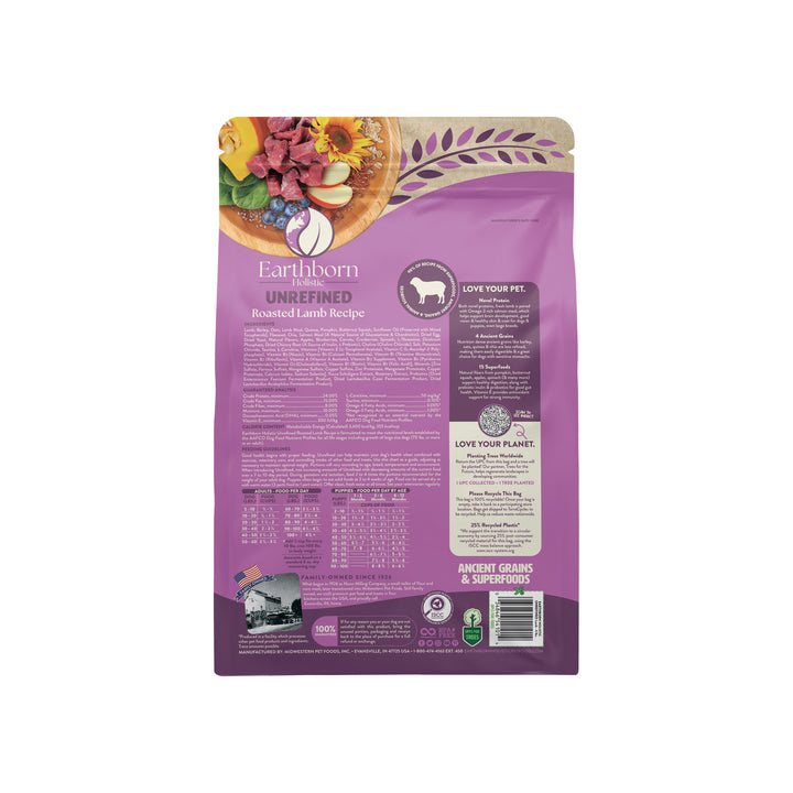 Earthborn dog food feeding chart best sale