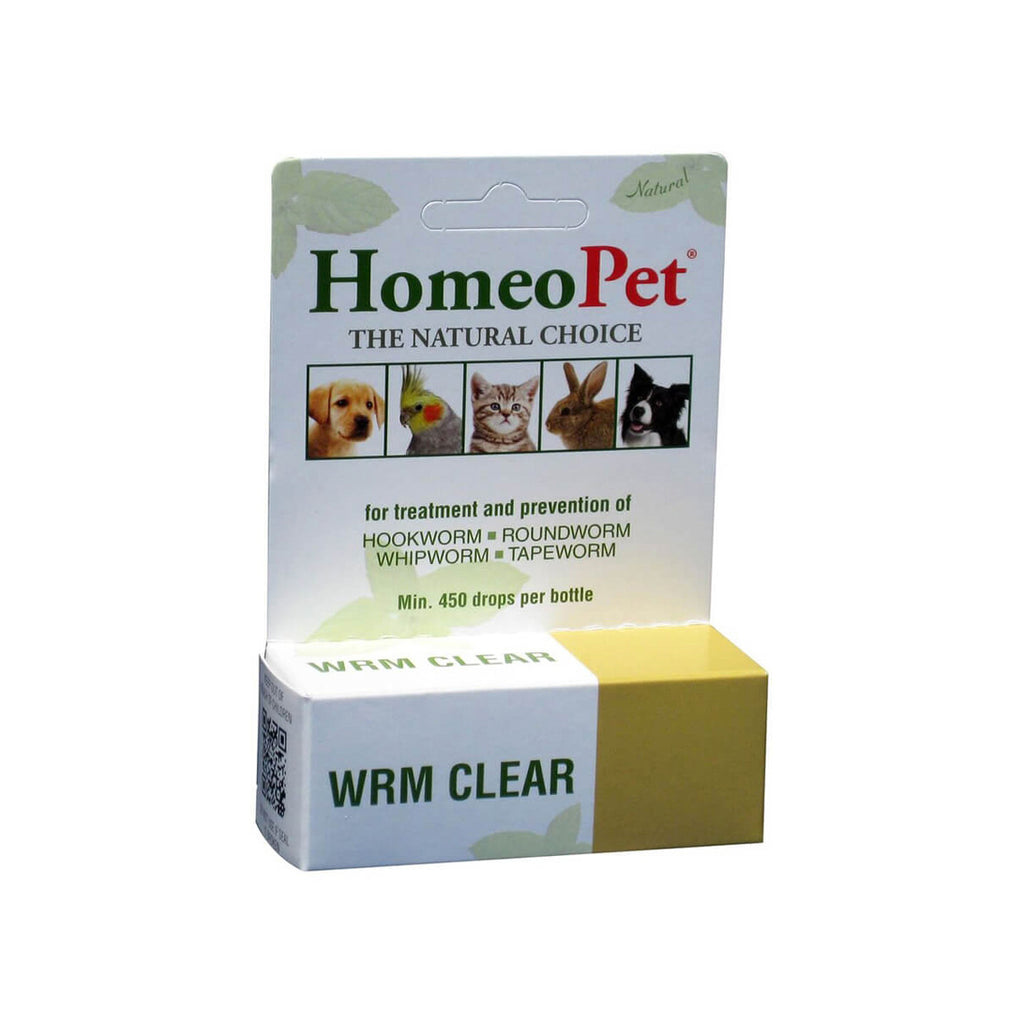 Homeopet wrm 2024 clear ingredients