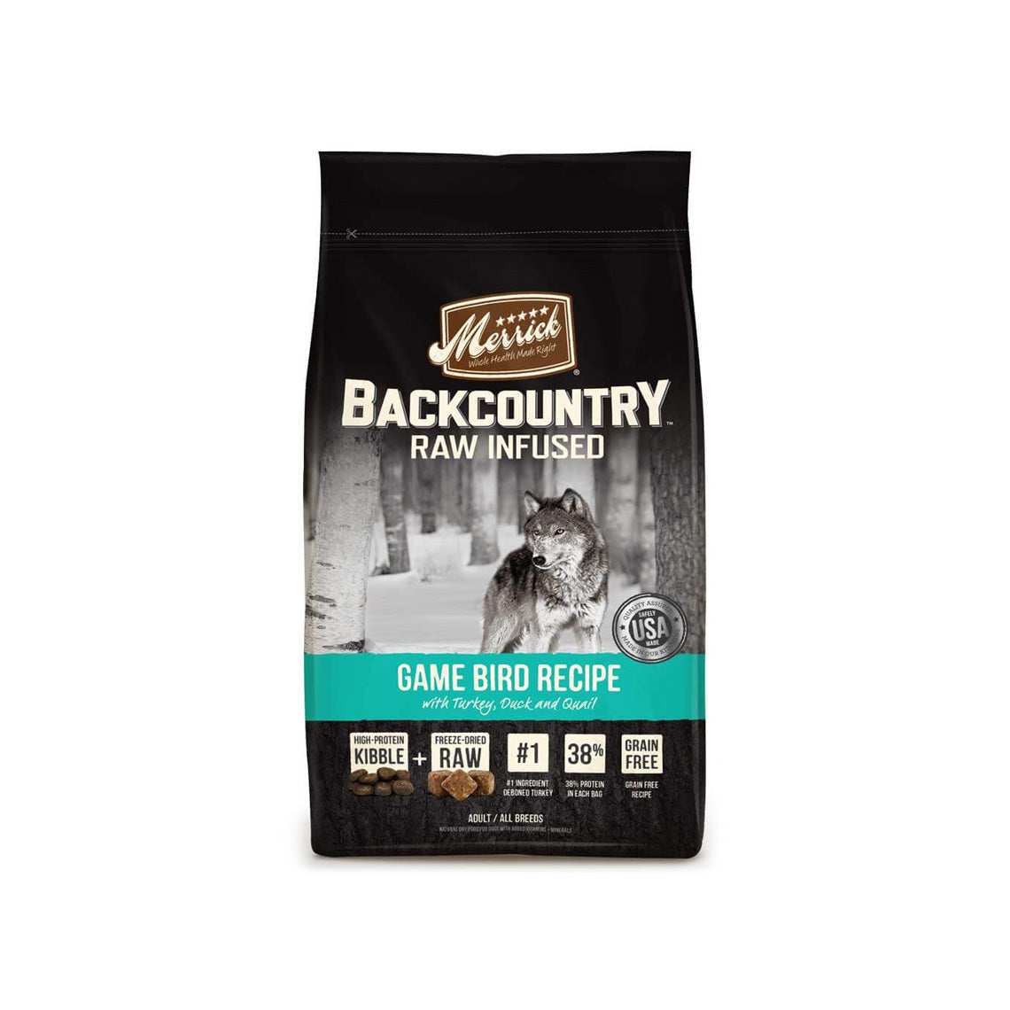 Merrick Backcountry Raw Infused Grain Free Dry Dog Food Only