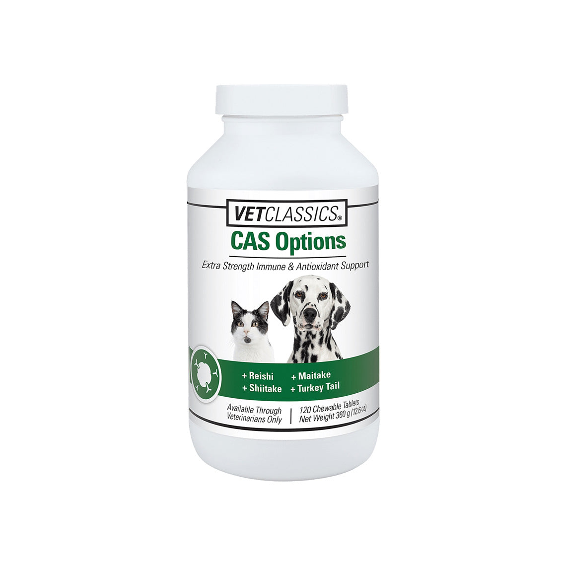 VetClassics CAS Options Dog Supplement Only Natural Pet