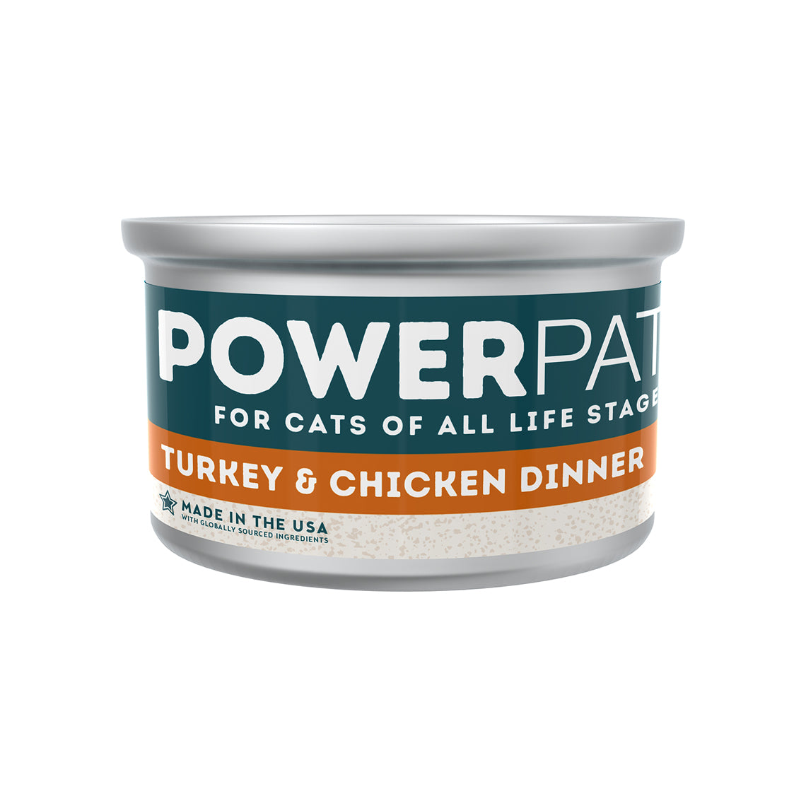 PowerPate Grain Free Turkey Chicken Dinner Wet Cat Food 2.75 oz