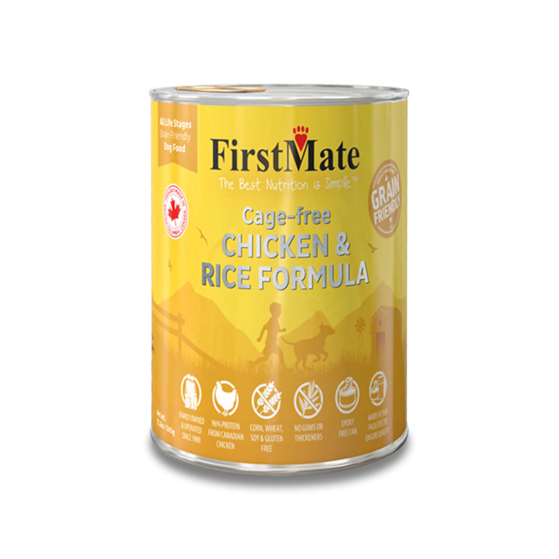 Firstmate grain friendly discount dog food reviews