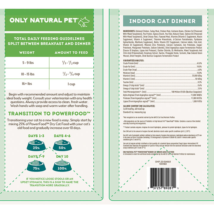 Only natural pet kitten power dinner deals