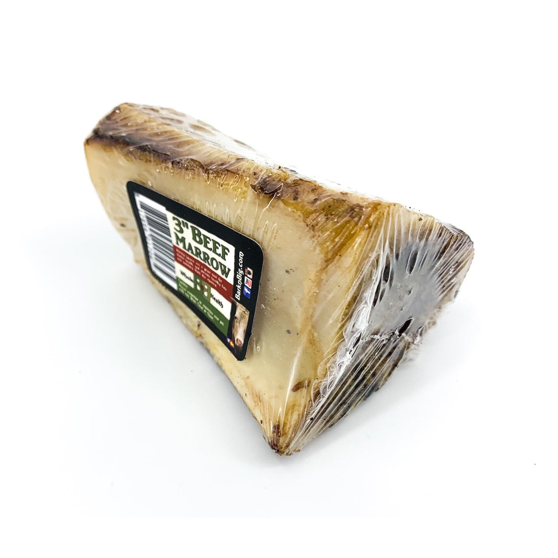 Marrow bone top dog chew