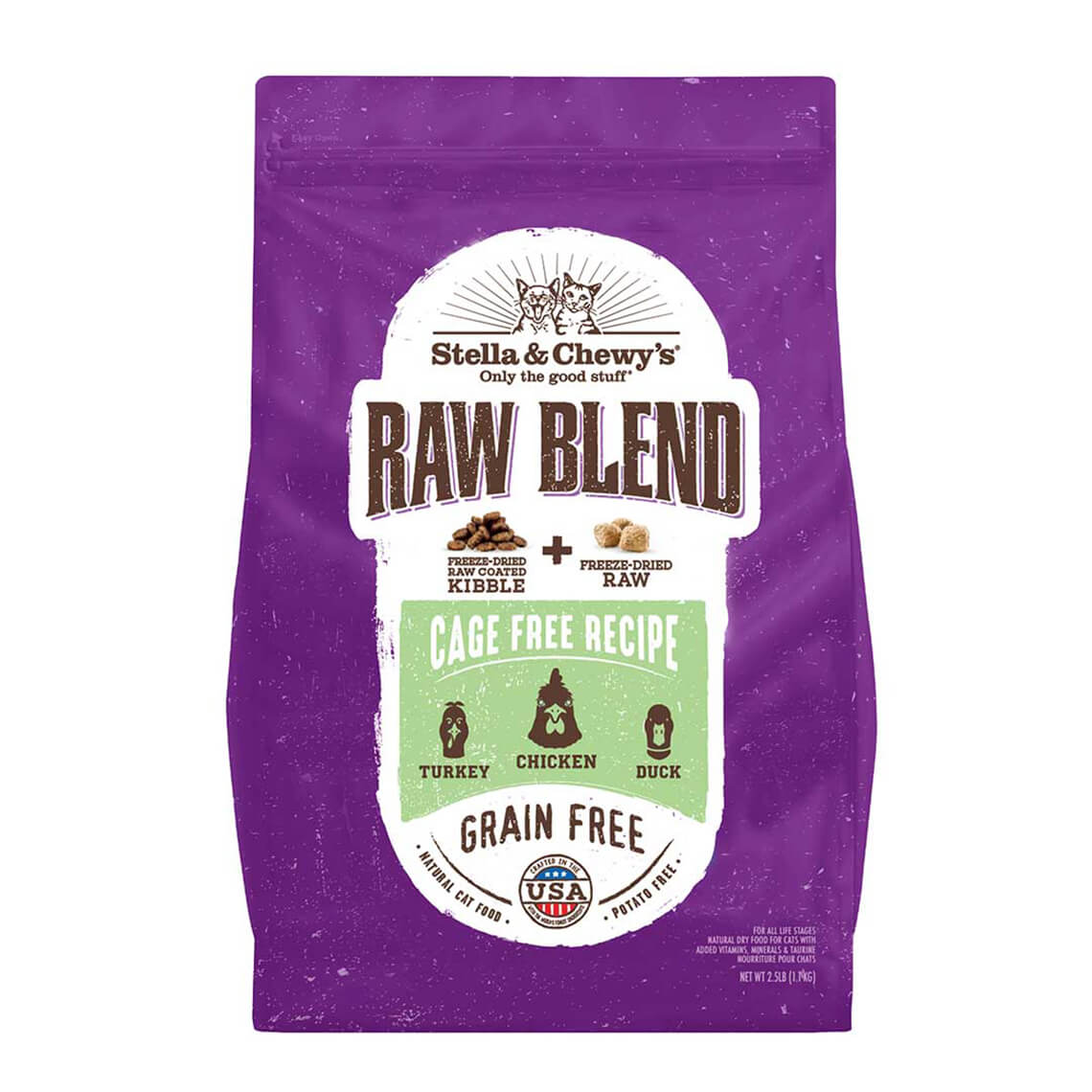 Raw coated sale kibble for cats