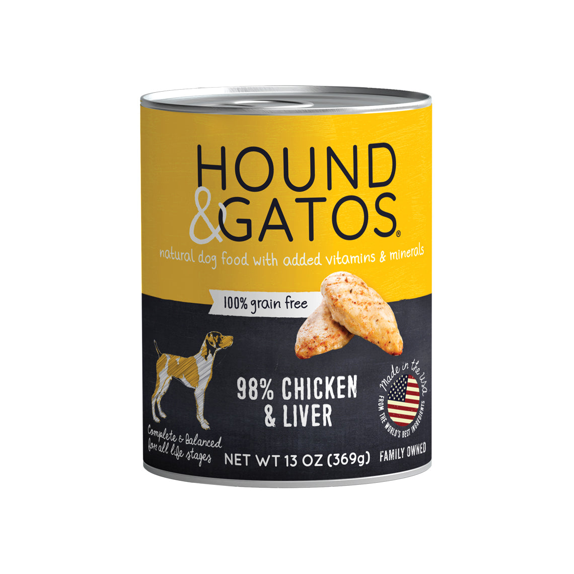 Hound and gatos orders duck cat food