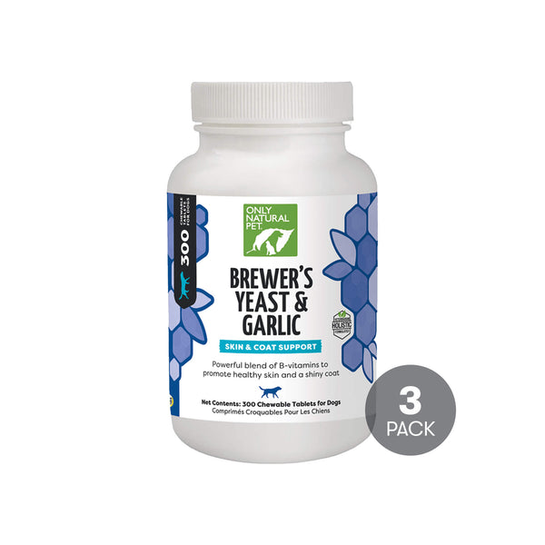 https://www.onlynaturalpet.com/cdn/shop/products/ONPBREWERSYEAST_GARLIC3PACK_600x.jpg?v=1674756509