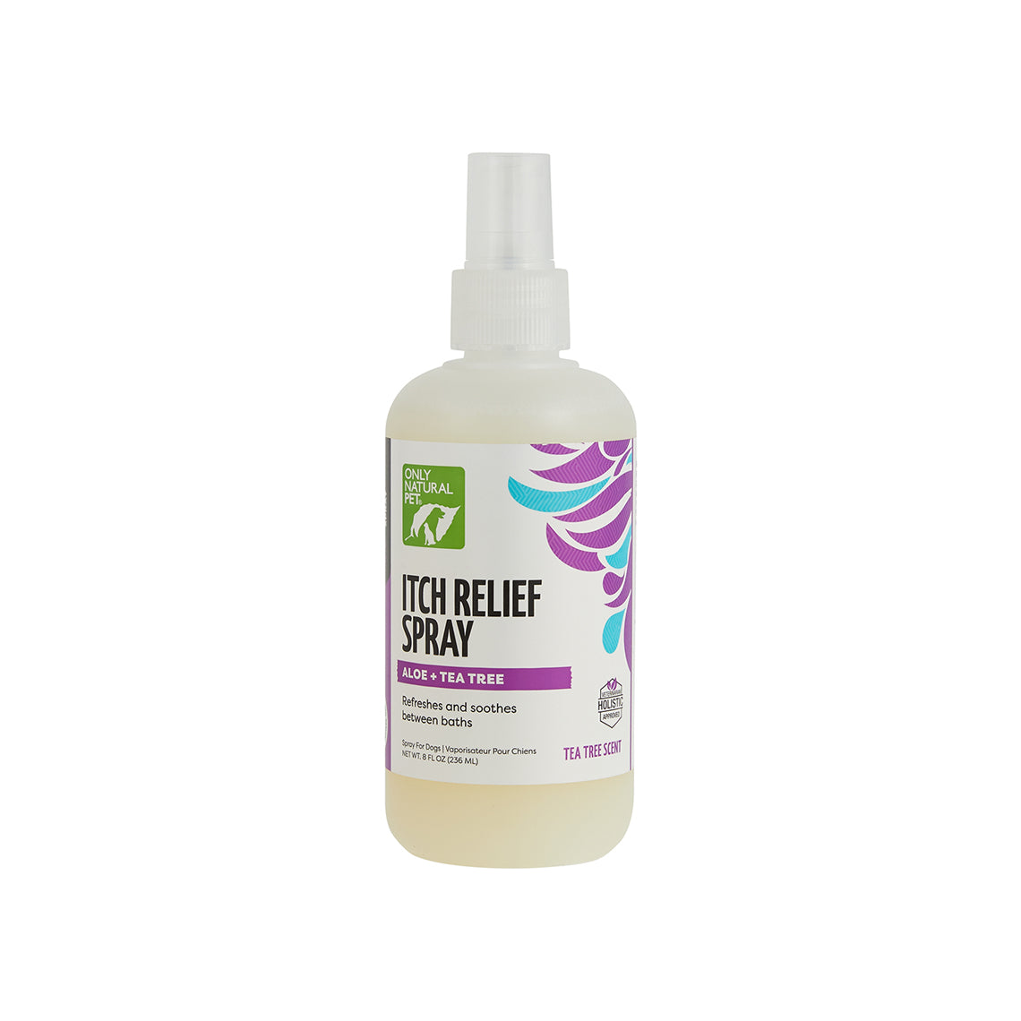 Itch Relief Spray with Aloe Tea Tree for Dogs Only Natural Pet