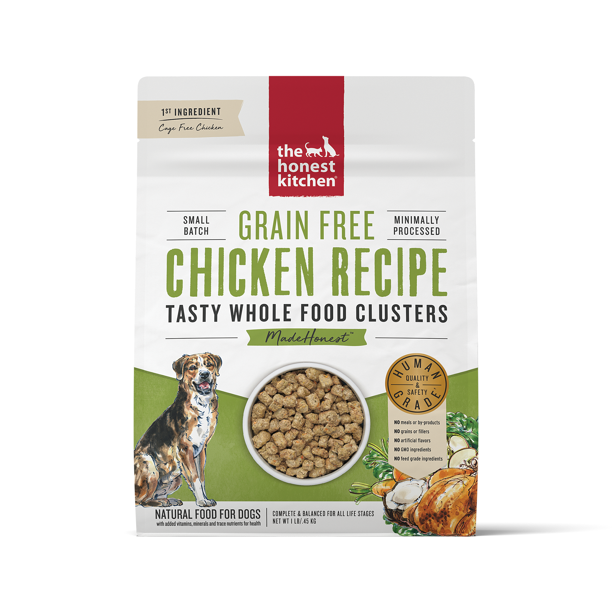 Honest Kitchen s Whole Food Grain Free Clusters Dry Dog Food